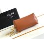 Celine Triophme Cuir Clutch on Chain Bag