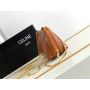 Celine Triophme Cuir Clutch on Chain Bag