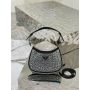 Prada Cleo satin bag with crystals