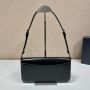 Brushed leather Prada Femme bag