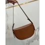 Prada Arqué leather shoulder bag with flap