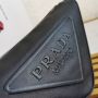 Prada Triangle leather shoulder bag