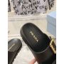 Prada Leather strap slides , 35-45