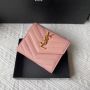 Saint Laurent Cassandre Compact Foled Wallet 