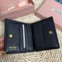 Miu miu Small matelassé nappa leather wallet