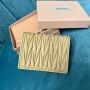 Miu miu Small matelassé nappa leather wallet