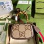 Gucci Small Bamboo 1947 Top Handle Bag 