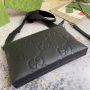 Gucci GG leather Messenger 