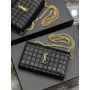 Saint Laurent Cassandre Chain Wallet 