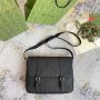 Gucci GG leather Messenger