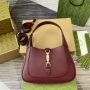 Gucci Jackie 1961 Small Shoulder Bag-Rosso Ancora