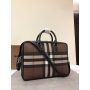 Burberry check canvas and leather Breifcase