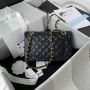 Small Chanel Classic Handbag in grained leather  