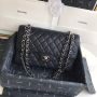 Medium Chanel Classic Handbag in Grained Leather 