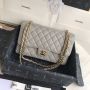 Medium Chanel Classic Handbag in Grained Leather 