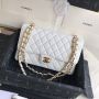 Medium Chanel Classic Handbag in Grained Leather 