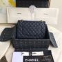 Medium Chanel Classic Handbag in Grained Leather 