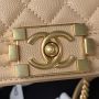 Small Boy Chanel Flap Bag with Handle 