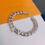 LV Silver Bracelet