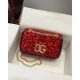 Dolce Gabbana Chain Shoulder Bag with sequins