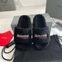 Balenciaga Shearling Slippers