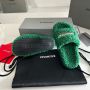 Balenciaga Shearling Slippers