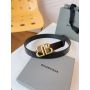 Balenciaga Hourglass Belt 3.0cm 