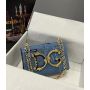 Dolce Gabbana Denim Shoulder Bag 