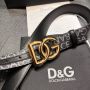 Dolce Gabbana Leather Belt 