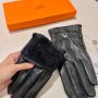 Hermes Lambskin Gloves