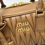 Miu Miu Arcadie matelassé nappa leather bag