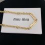 Miu miu necklace 