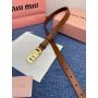 Miu Miu Belt 2.0cm