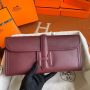 Hermes Jige Elan Clutch in Swift Leather 