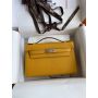 Hermes Kelly Pochette in Epsom Leather 