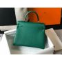 Hermes Kelly 32 2way Handbag in Togo Leather 