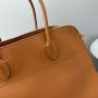 The Row Soft Margaux 17 Bag in Leather