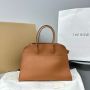 The Row Soft Margaux 17 Bag in Leather