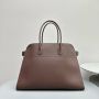 The Row Soft Margaux 17 Bag in Leather