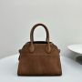 The Row Soft Margaux 10 Bag in Suede