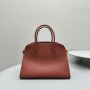 The Row Soft Margaux 12 Bag in leather