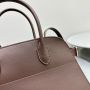 The Row Soft Margaux 12 Bag in leather