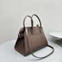 The Row Soft Margaux 12 Bag in leather