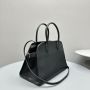 The Row Soft Margaux 12 Bag in leather